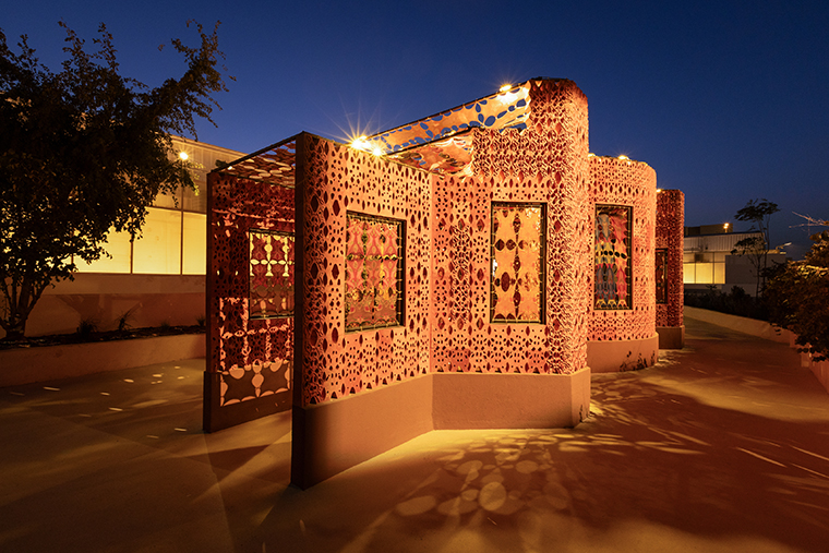 Installation "In Interludes and Transitions", Diriyah Contemporary Art Biennale 2026, JAX District
